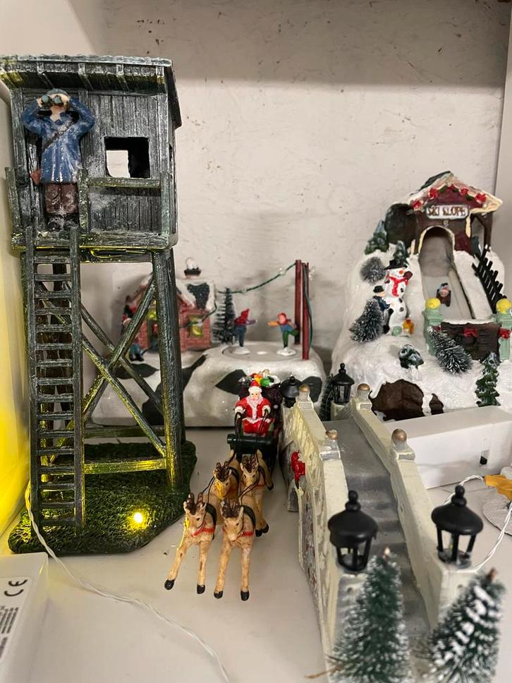 Intratuin Kerstdorp Collectie, Diversen, Kerst, Zo goed als nieuw, Ophalen of Verzenden