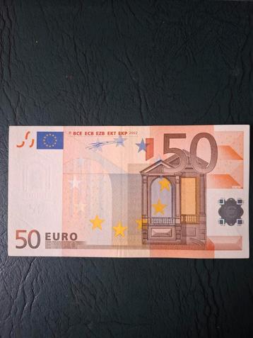 Bankbiljet 50 euro W.F. Duisenberg (J014F5) beschikbaar voor biedingen