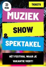 4 tickets voor vakantie festival in, 's-Hertogenbosch, Tickets en Kaartjes, Drie personen of meer