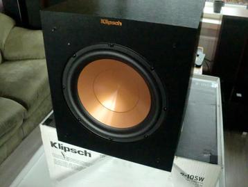 R-10SW Subwoofer nieuw in doos Klipsch. normaal 449,- beschikbaar voor biedingen