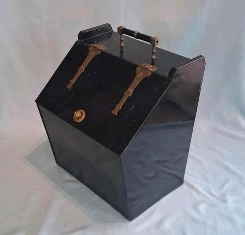 Mooie Grote Vintage Woodbox / Houtkist, Tuin en Terras, Tuinhaarden, Gebruikt, Ophalen