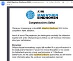 Eindhoven Marathon ticket, Eén persoon, Oktober