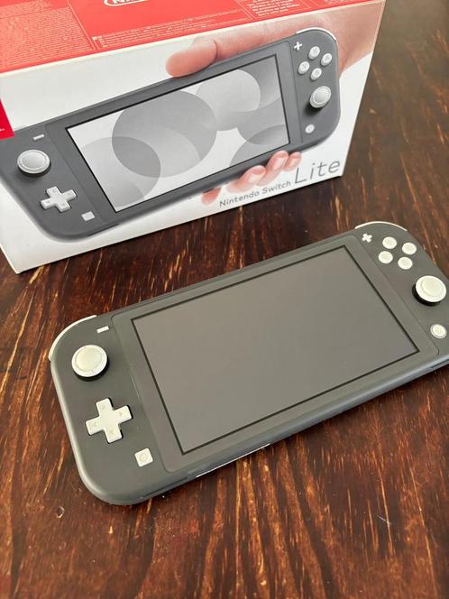 Nintendo light grijs, nieuwstaat, Spelcomputers en Games, Spelcomputers | Nintendo Switch Lite, Nieuw, Grijs, Ophalen of Verzenden