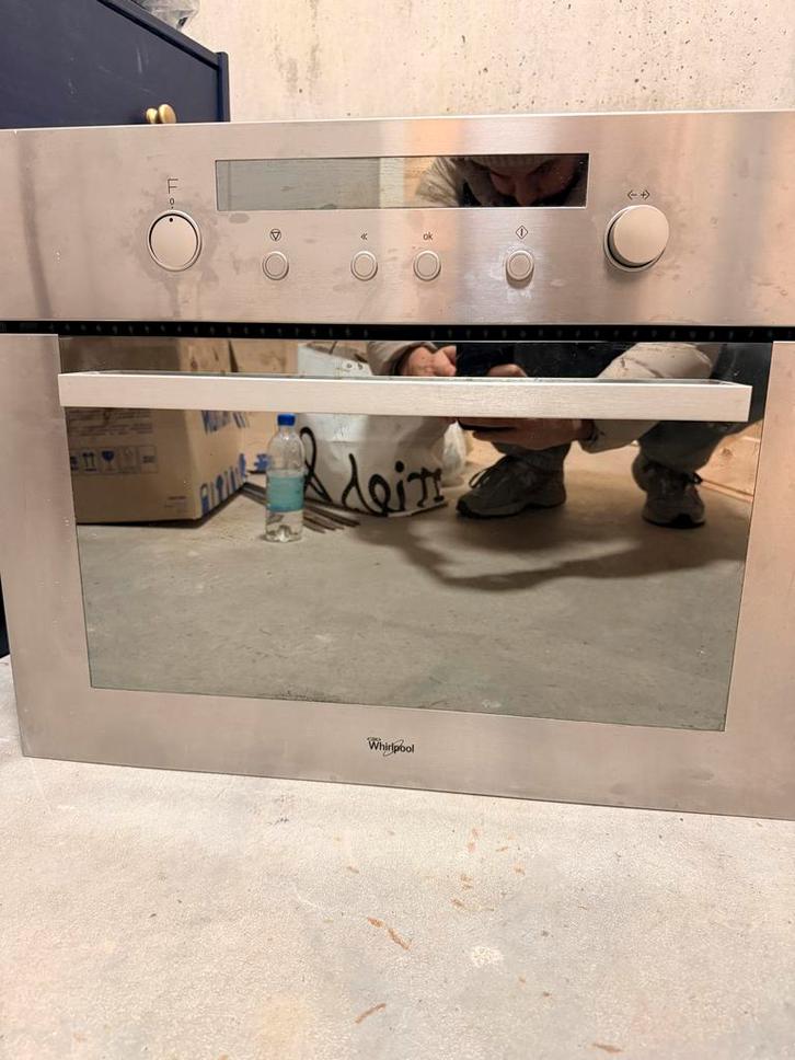 Whirlpool Inbouw Combi-Oven met Magnetronfunctie, Witgoed en Apparatuur, Ovens, Gebruikt, Inbouw, Oven met grill, 45 tot 60 cm