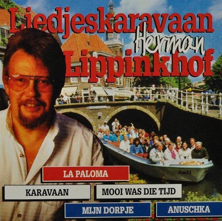 Herman Lippinkhof - Liedjes Karavaan  Originele CD Nieuw, Cd's en Dvd's, Cd's | Nederlandstalig, Nieuw in verpakking, Levenslied of Smartlap