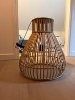 Rotan Hanglamp, Huis en Inrichting, Lampen | Hanglampen, Ophalen of Verzenden, Zo goed als nieuw, Hout, 50 tot 75 cm