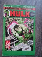 Hulk Stripboek Juniorpress Nr. 4, Boeken, Eén stripboek, Ophalen of Verzenden, Gelezen, Stan Lee