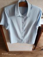ZGAN prachtig licht blauw bloesje van ERFO 44, Kleding | Dames, Blouses en Tunieken, Ophalen of Verzenden, Zo goed als nieuw, Maat 42/44 (L)