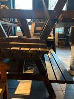 Houten picknicktafel, Ophalen, Gebruikt, Rechthoekig, Hout