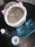 Kattenmandje & Katten voerbak, Dieren en Toebehoren, Ophalen, Gebruikt
