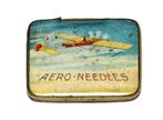 blik grammofoonnaalden vliegtuig Aero needle tin naaldenblik, Ophalen of Verzenden, Gebruikt, Overige