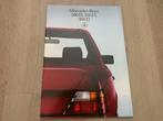 Folder Mercedes-Benz W124 (200D, 250D, 300D) 1985, Ophalen of Verzenden, Gelezen, Mercedes