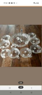 fruit/dessert setje glas, Huis en Inrichting, Ophalen