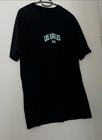 Zwart T-shirt Los Angeles maat M (nieuw) beschikbaar voor biedingen