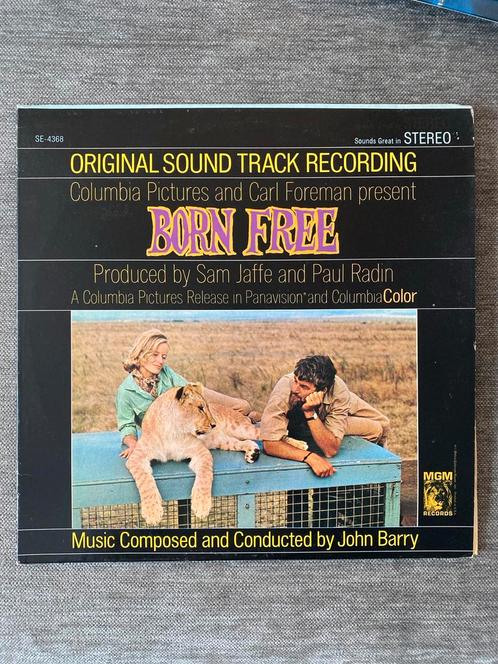 Born Free - Originele Soundtrack LP, Cd's en Dvd's, Vinyl | Filmmuziek en Soundtracks, Gebruikt, Ophalen of Verzenden