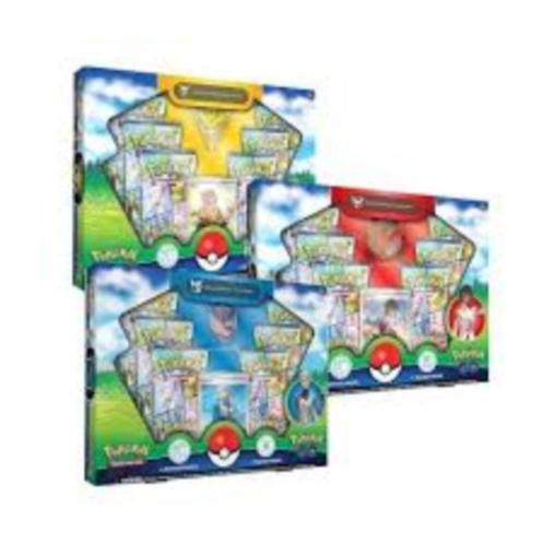 Pokémon TCG - Pokémon GO Special Team Collection Box, Hobby en Vrije tijd, Verzamelkaartspellen | Pokémon, Nieuw, Booster, Foil