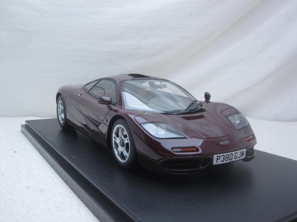 McLaren F1 1992  Burgundy  1:18 GT-Spirit, Hobby en Vrije tijd, Modelauto's | 1:18, Ophalen of Verzenden, Nieuw, Auto, Overige merken