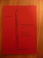 mini trio's dwarsfluit Jan van Beekum, Muziek en Instrumenten, Bladmuziek, Gebruikt, Klassiek, Les of Cursus, Dwarsfluit of Piccolo
