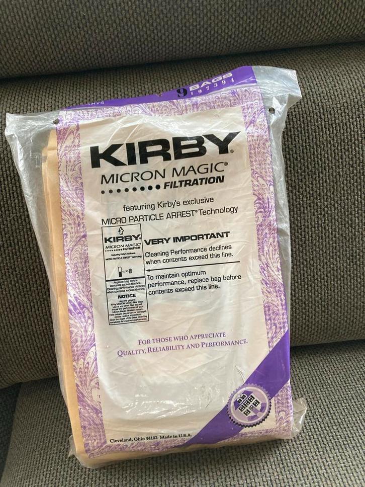 Kirby Stofzuigerzakken - Micron Magic, Witgoed en Apparatuur, Stofzuigers, Nieuw, Stofzuiger, Stofzak, Ophalen of Verzenden
