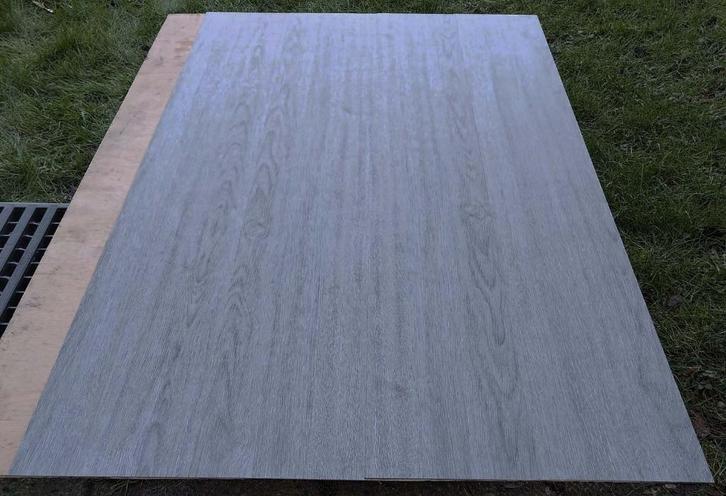54m2 Elephant antraciet eiken plak PVC laminaat NIEUW, Huis en Inrichting, Stoffering | Vloerbedekking, Nieuw, Laminaat, Grijs