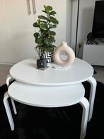 Svalsta bijzettafel set van 2, Huis en Inrichting, Tafels | Bijzettafels, Ophalen, Minder dan 45 cm, Gebruikt, 55 tot 75 cm