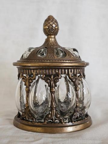 Vintage Messing Houder met Glazen - Omrin St Anna beschikbaar voor biedingen