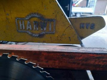 HARWI grote zaagtafel krachtstroom 380volt, zaagblad 300mm  beschikbaar voor biedingen