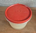 Tupperware bak met deksel Hoogte 10,5cm Ø 14cm Oranje deksel, Huis en Inrichting, Keuken | Tupperware, Ophalen of Verzenden, Oranje