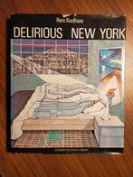 Rem Koolhaas - Delirious New York (1e druk, 1e editie, 1978), Ophalen of Verzenden, Gelezen, Architecten