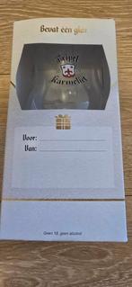 Tripel Karmeliet glas, proost op jou editie, Verzamelen, Biermerken, Verzenden, Nieuw, Glas of Glazen, Overige merken