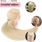 Oefenhoofd - Kappershoofd Blond - NIEUW + Tafelklem - 65 cm, Ophalen of Verzenden, Nieuw, Overige typen