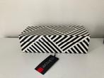 Diga Colmore Luxe decoratie box L zwart/wit Nieuw!, Huis en Inrichting, Ophalen of Verzenden, Nieuw