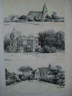 112 / Twello / Diepenveen    Litho 1876, Antiek en Kunst, Ophalen of Verzenden