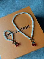 Setje van ketting en armband, Ophalen of Verzenden, Nieuw, Wit, Met hanger