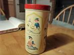 Vintage Hille Beschuitbus, hoogte 21 cm, Ophalen of Verzenden, Gebruikt