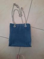 nieuwe suede schoudertas Zara, Overige merken, Blauw, Nieuw, Ophalen of Verzenden