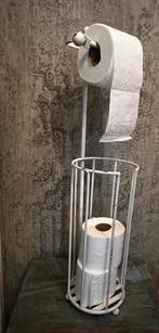 Brocante toiletrolhouder met voorraadruimte, Antiek en Kunst, Ophalen