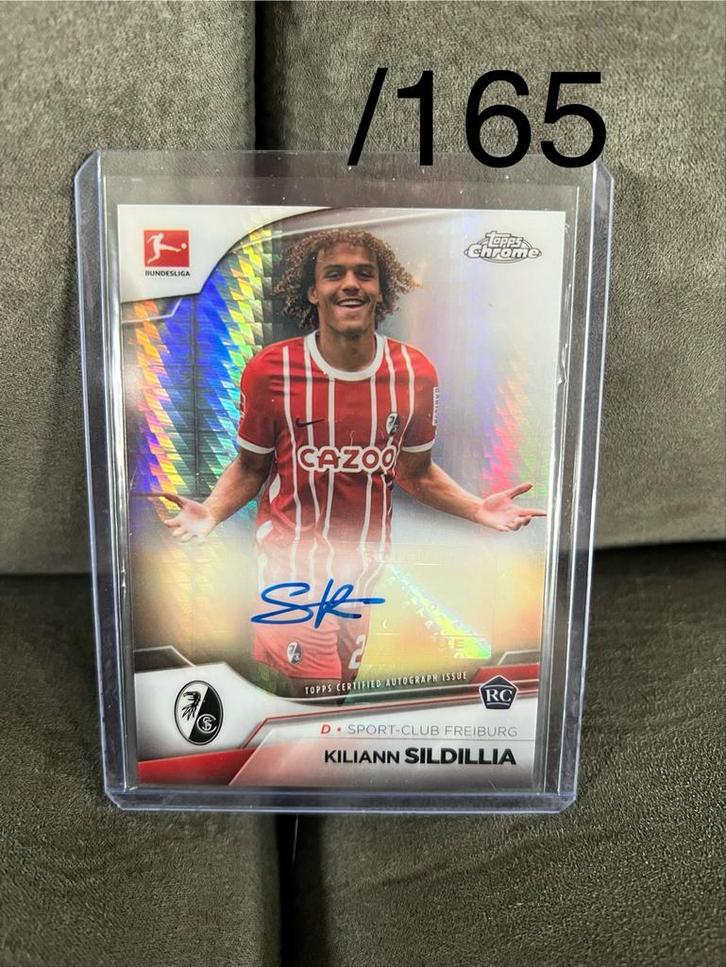 Sildillia Rookie Auto /165 Chrome Bundesliga, Verzamelen, Sportartikelen en Voetbal, Nieuw, Spelerskaart, Buitenlandse clubs, Ophalen of Verzenden