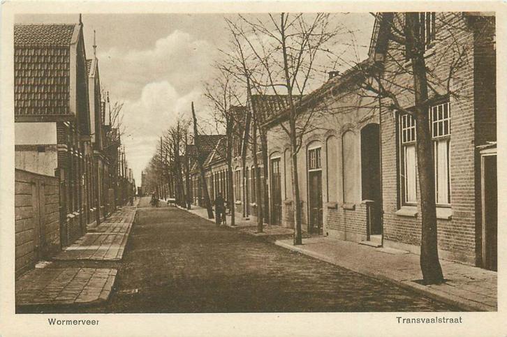 701377013 Wormerveer Transvaalstraat, Verzamelen, Ansichtkaarten | Nederland, Noord-Holland, Voor 1920, Verzenden