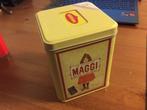 Maggi voorraadblik. afmetingen zo'n 10 x 10 x 13 cm, Verzamelen, Ophalen of Verzenden