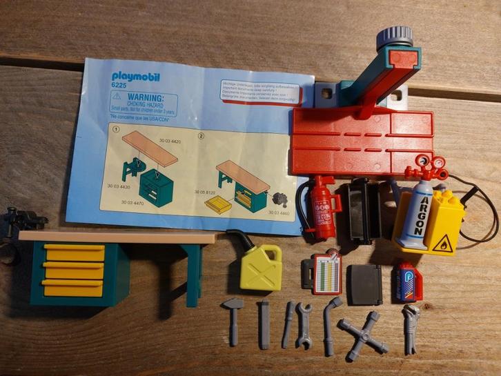 Playmobil Werkplaats voor Voertuigen - 6225, Kinderen en Baby's, Speelgoed | Playmobil, Gebruikt, Complete set, Ophalen of Verzenden