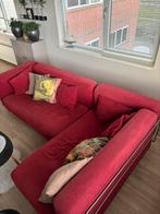 Roode hoek bank, Huis en Inrichting, Banken | Sofa's en Chaises Longues, Ophalen, Zo goed als nieuw, Vierpersoons of meer