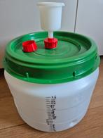 Gistvat 30L, 2 gistemmers 12L en 2 brouwpannen 10L en 12L, Ophalen, Gebruikt