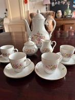 Arzberg Koffieservies met Pastel Bloemen, Antiek en Kunst, Ophalen