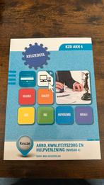 ARBO, kwaliteitszorg /hulpverlening, mbo-4 facilitair, Boeken, Ophalen of Verzenden, Nieuw, Overige niveaus, Nederlands