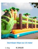 Stormbaan te huur voor evenementen en feesten, Verzenden, Gebruikt