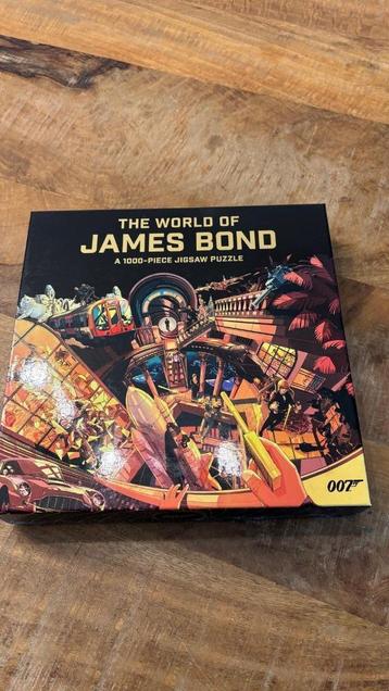 The World of James Bond – 1000 stukjes puzzel beschikbaar voor biedingen