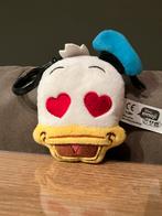 Leuke Donald Duck Disney emoji sleutelhanger knuffel, Ophalen of Verzenden, Donald Duck, Zo goed als nieuw, Knuffel