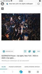 Ikea afbeelding New York City Lights, Ophalen of Verzenden, Zo goed als nieuw, Buitenland