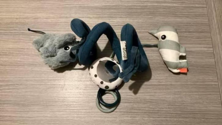 Baby speelgoed Activiteitenspiraal Done by Deer, Kinderen en Baby's, Speelgoed | Babyspeelgoed, Gebruikt, Overige typen, Verzenden